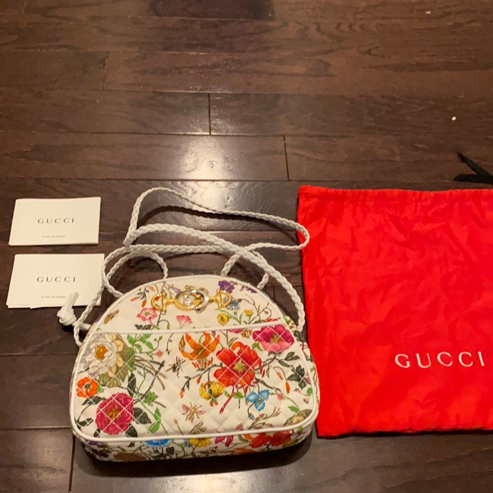 Floral Gucci bag - Picture 1 of 5